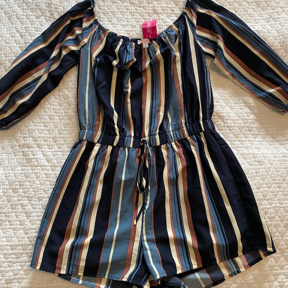 Off The Shoulder Romper